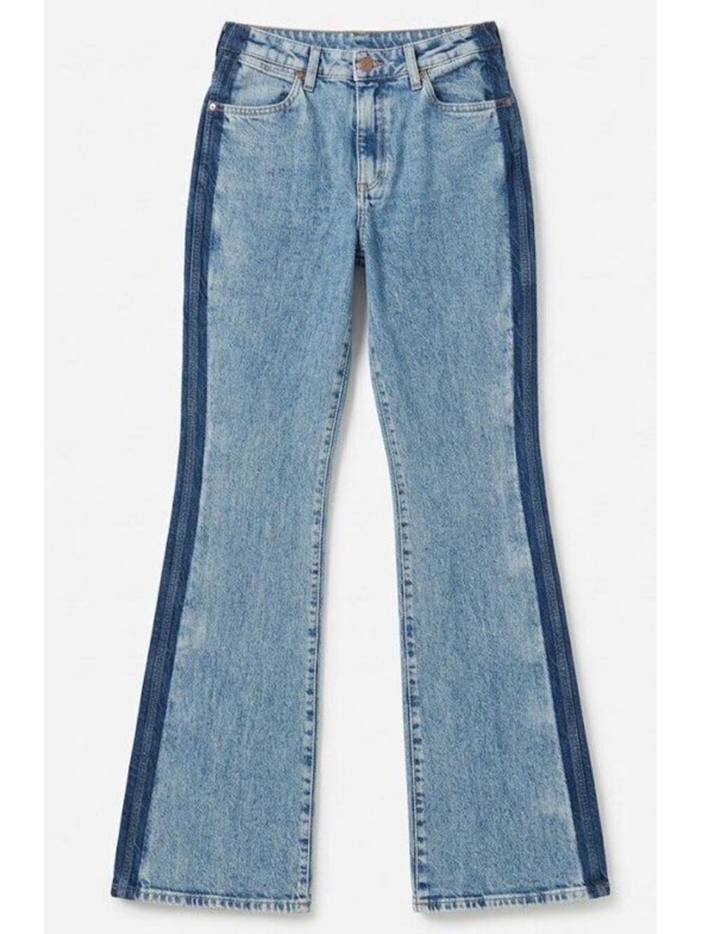 Wrangler Westward 626 Jeans Womens 28x34 Two Tone High Rise Bootcut Western